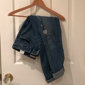 distressed boyfriend jeans tommy hilfiger